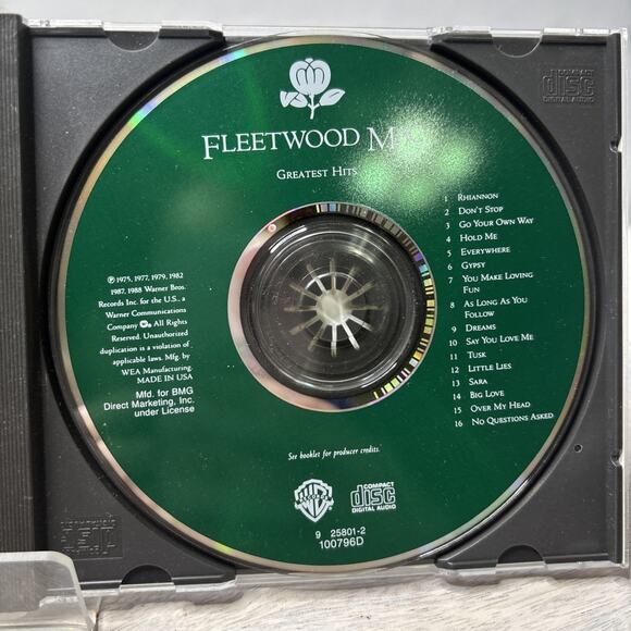 Fleetwood Mac – Greatest Hits CD Classic Rock Stevie Nicks - Picture 4 of 5